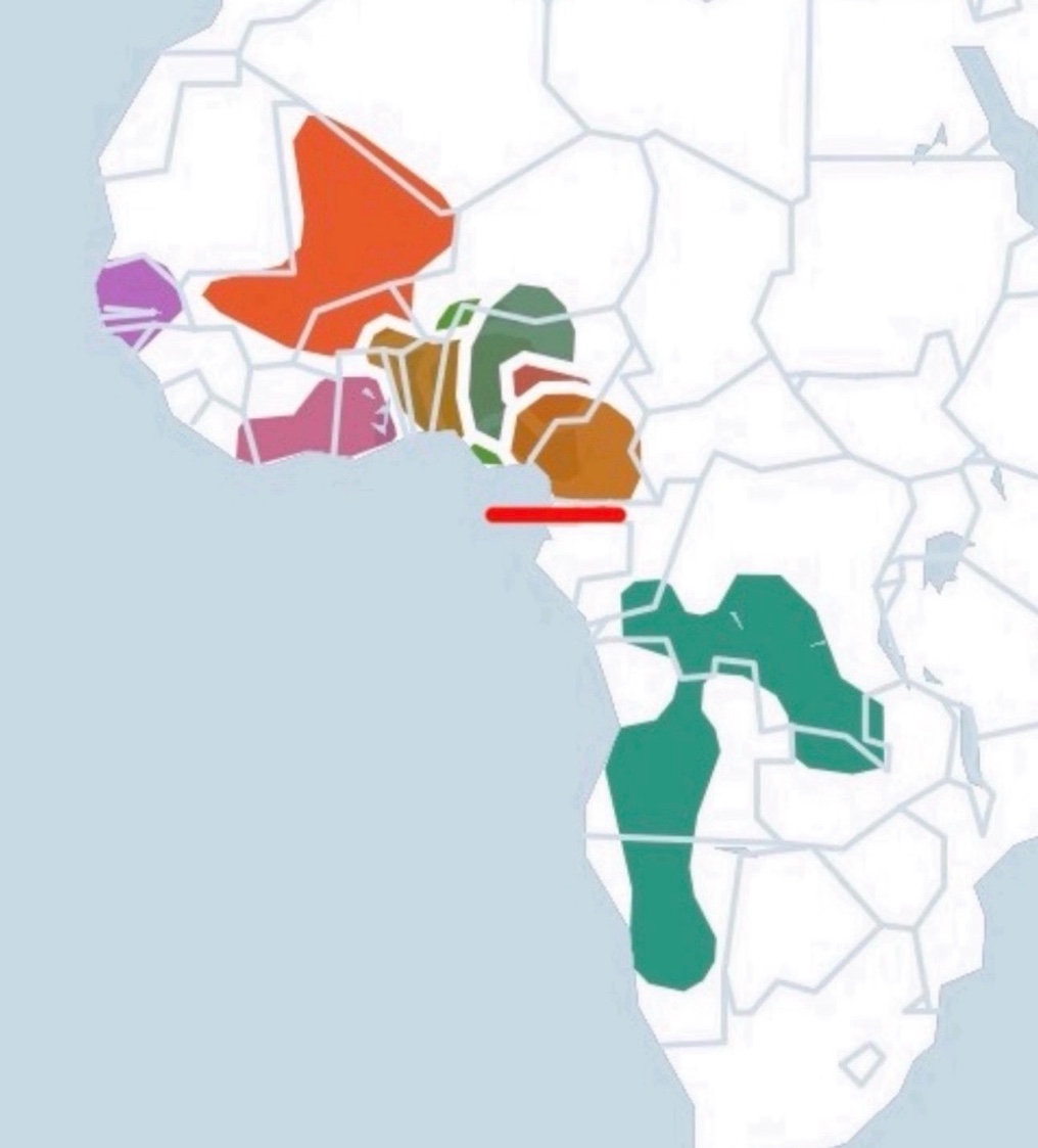 Africa Ancestral Regions
